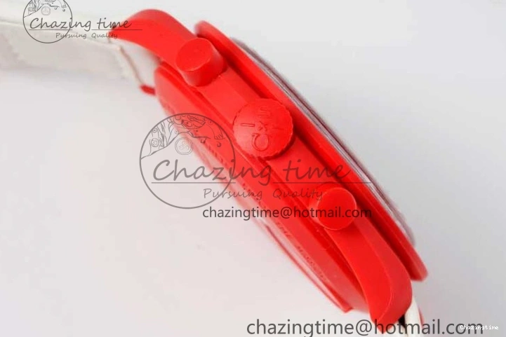 0103 Speedmaster Misson To Mars 1:1 Best Edition White Dial On Nylon Strap Quartz GoAnywhere 7862